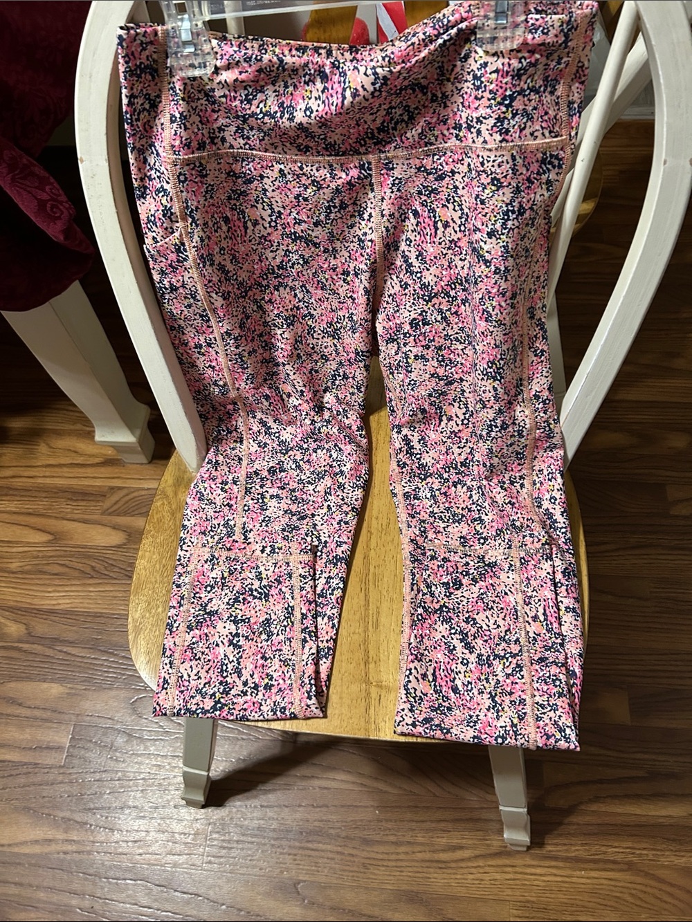 tek gear Pink Floral Print Leggings
